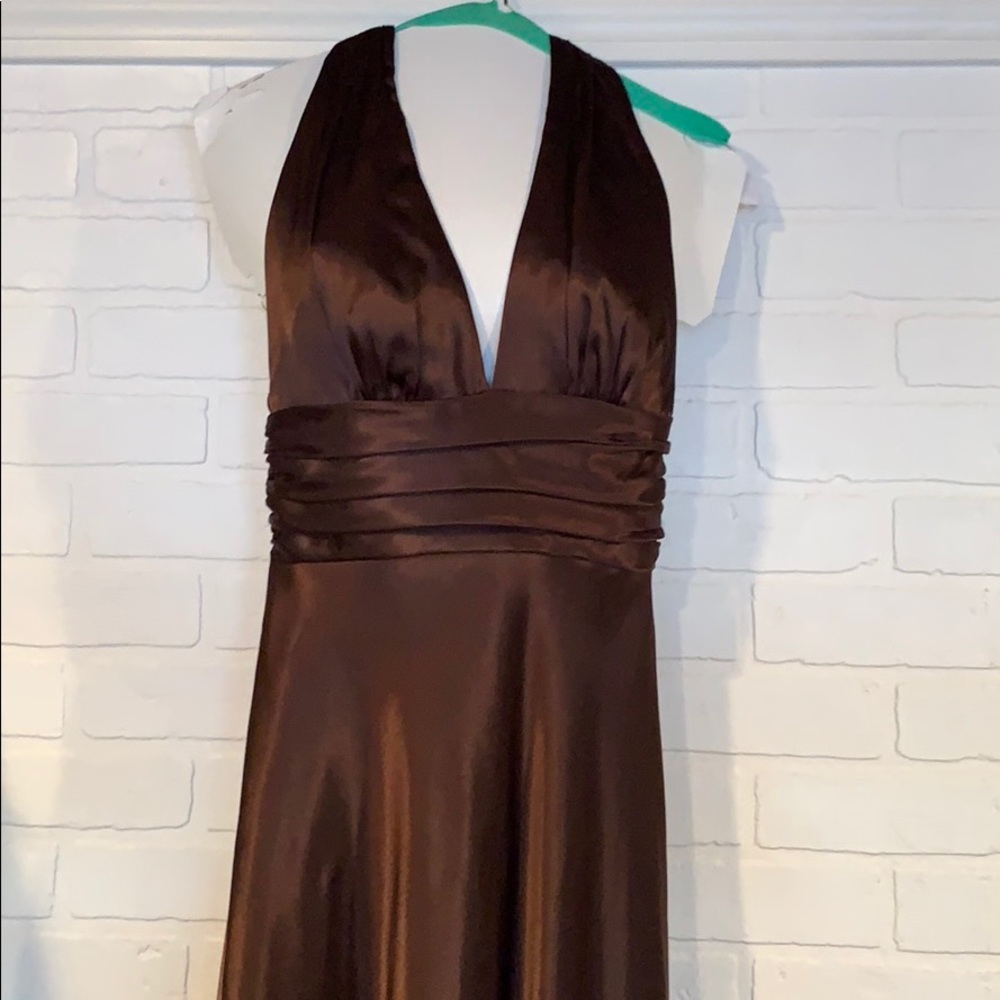 Brown Evening Gown